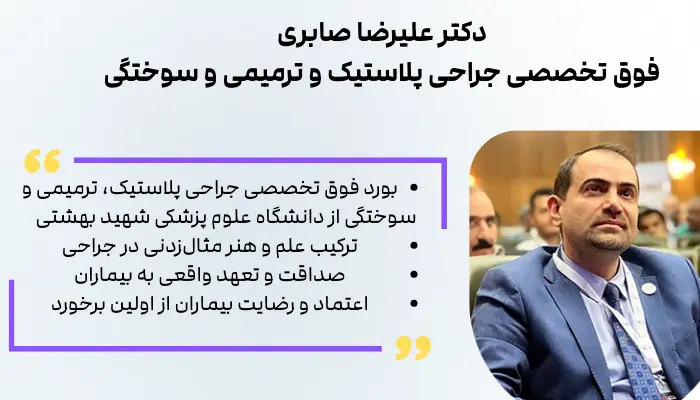
چرا بیماران تهرانی دکتر علیرضا صابری را بهترین جراح پروتز سینه می‌دانند؟